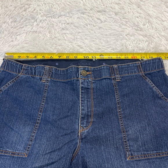 GLORIA VANDERBILT Blue Denim WOMENS CAPRIS SIZE 18 - Picture 5 of 8